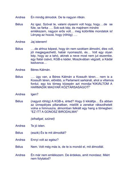 Kornis Mihály: Rendkívüli állapot jelenkabaré Kornis (saját hangján ...