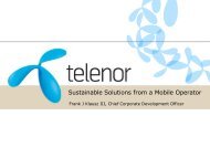 Climate Activities - Telenor Hungary