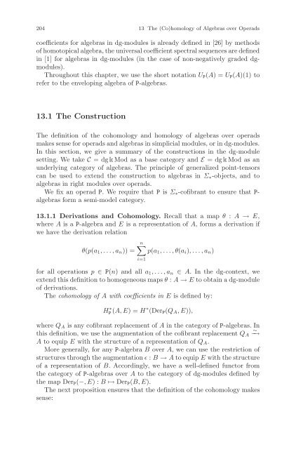Symmetric Monoidal Categories for Operads - Index of