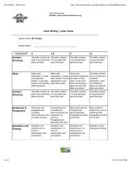 Letter Home/Journal Entry Rubric.pdf - Union City High School