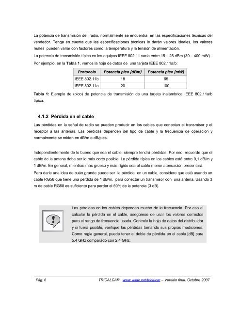 Unidad 06: CÃ¡lculo de Radioenlace - ItrainOnline