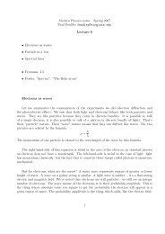 Lecture 6 - Paul Fendley