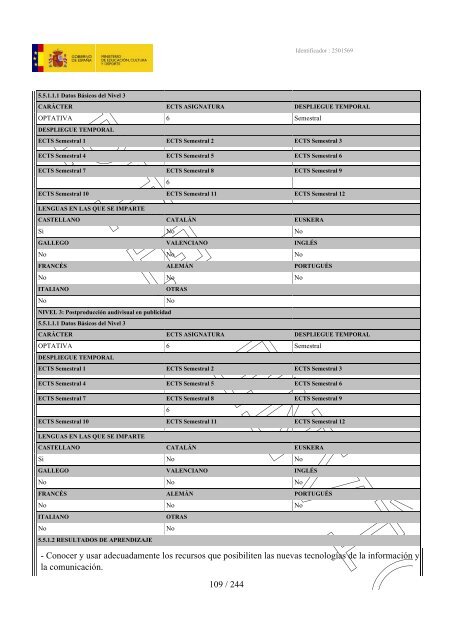 impreso solicitud para verificaciÃ³n de titulos oficiales 1. datos de la ...