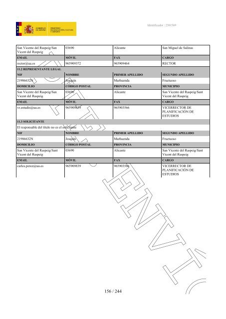 impreso solicitud para verificaciÃ³n de titulos oficiales 1. datos de la ...