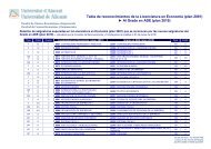 Plan 2001 - Facultad de Ciencias EconÃ³micas y Empresariales