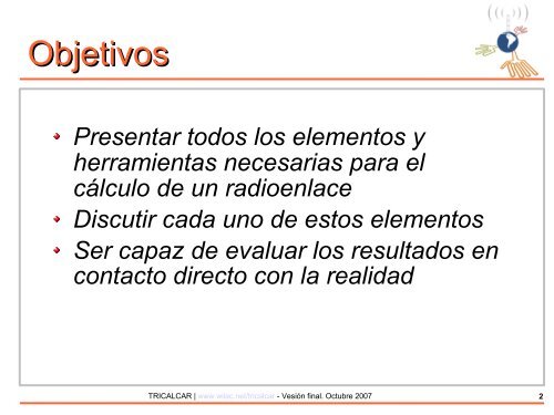 CÃ¡lculo de Radioenlace - ItrainOnline