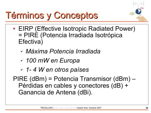 CÃ¡lculo de Radioenlace - ItrainOnline