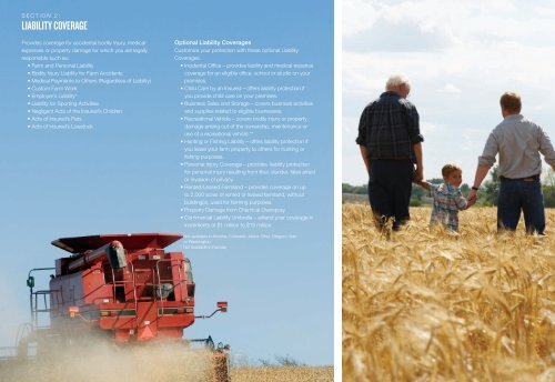 Farm/Ranch Insurance Brochure - American Family Insurance