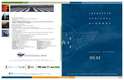 LFT 2011 Annual Report - Lafayette Regional Airport