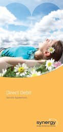 Direct Debit - Synergy
