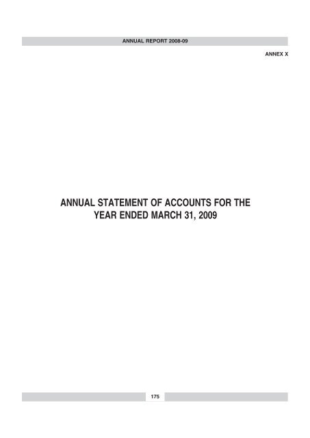 annual report 2008-09 - IRDA