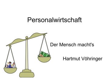 Personalwirtschaft - Heimbetrieb