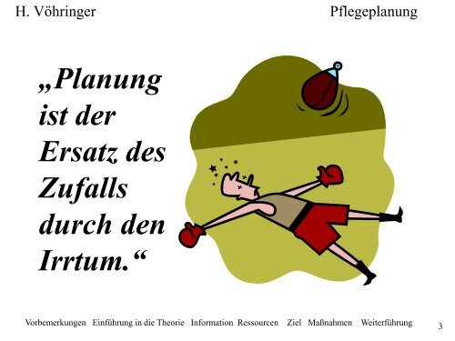 Pflegeplanung - Heimbetrieb