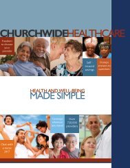 CHURCHWIDE HEALTHCARE - Pension Fund