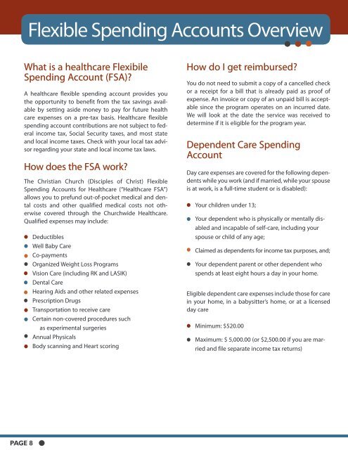 CHURCHWIDE HEALTHCARE - Pension Fund