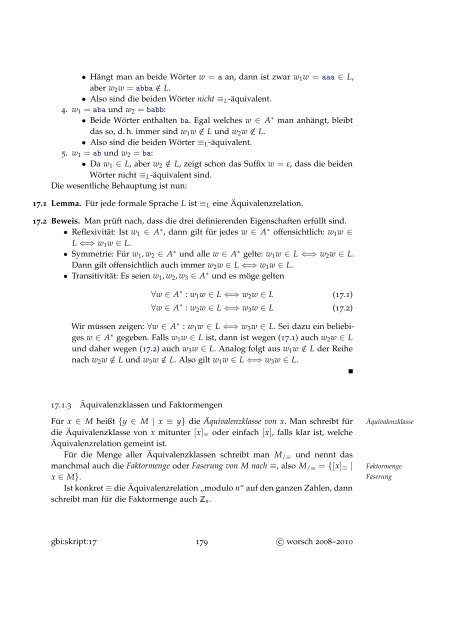 Skript - Grundbegriffe der Informatik (Wintersemester 2009/2010)