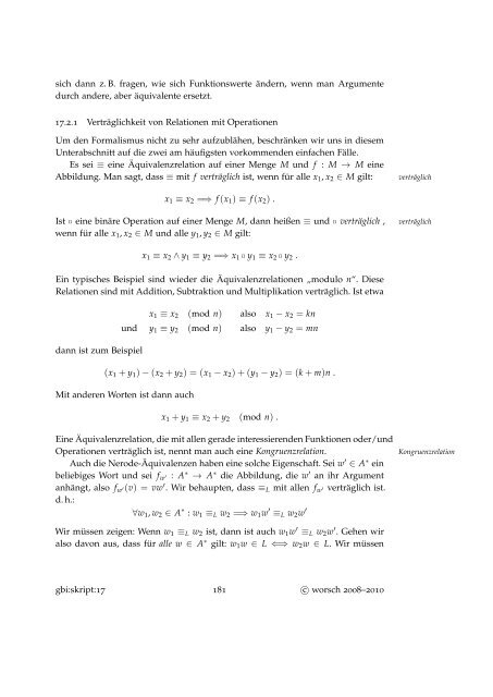 Skript - Grundbegriffe der Informatik (Wintersemester 2009/2010)