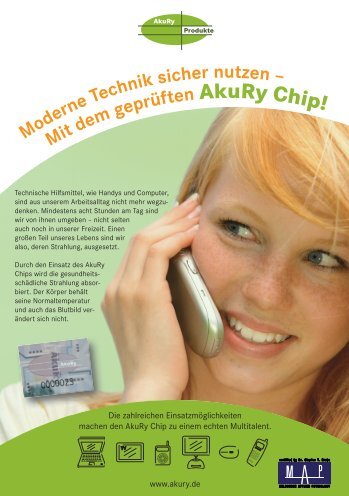 Mit dem geprÃ¼ften AkuRy Chip! - AkuRy GmbH