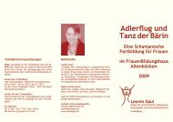 Adlerflug und Tanz der BÃ¤rin - Leonie Gaul