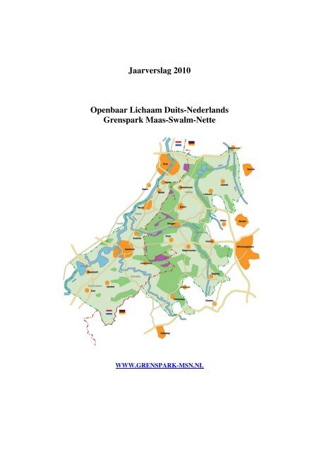 Jaarverslag 2010 van het Duits-Nederlands Grenspark Maas-Swalm ...