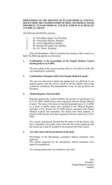 8-Proceeding PMC_110905_council.pdf - Punjab Medical Council