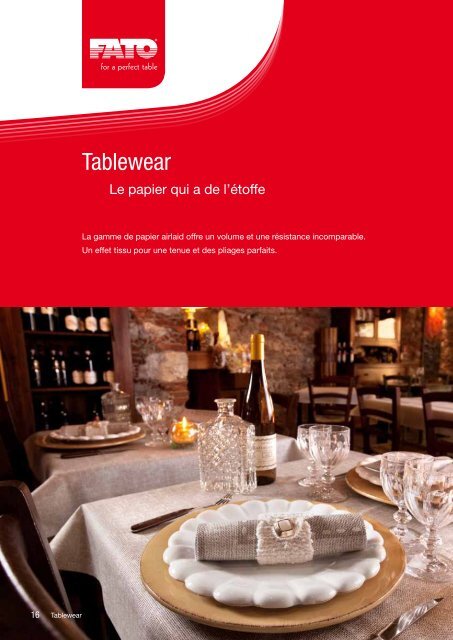 Catalogue produits 2011 - Fato