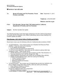 FPC 1.0 CAL FIRE NSO report 9-11-12 - Board of Forestry - State of ...