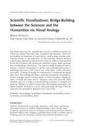 Scientific Visualizations: Bridge-Building between ... - Mario Petrucci