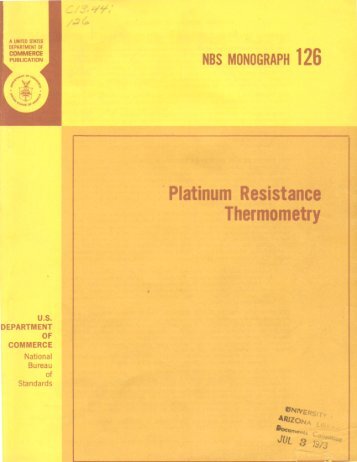 Platinum Resistance Thermometry