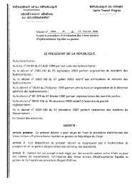 Congo - Decret 2008 relatif aux titres miniers en ... - Droit-Afrique.com