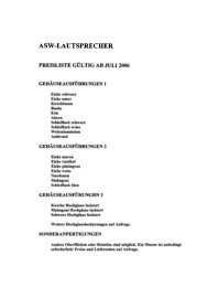DOWNLOAD als PDF - ASW-Lautsprecher