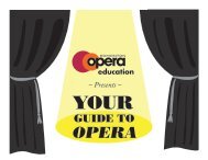 GUIDE TO - Edmonton Opera