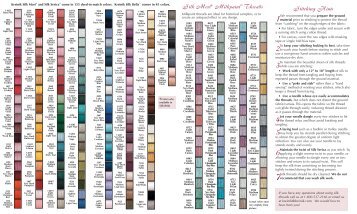 dmc cotton floss to kreinik silk mori 174 conversion chart kreinik conversion chart
