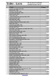 99 Dinge, die man im Leben gemacht haben sollte - ToDo-Liste