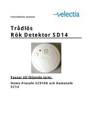 Wireless Smoke Detector Type 3 - Electia.se