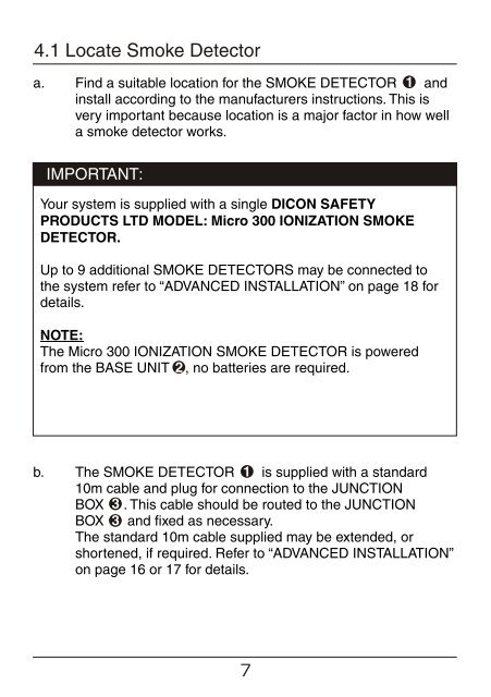 A223 Action on Hearing Loss Smoke Alarm