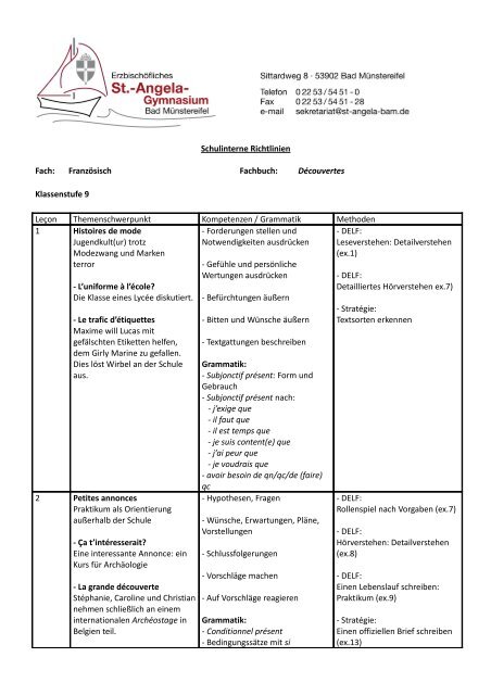 Klasse 9