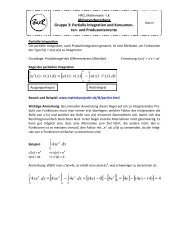 Gruppe 3 - Partielle Integration - Konsumenten- und Produzentenrente