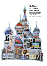 RUSLAN RUSSIAN GRAMMAR - Ruslan Russian Language Services