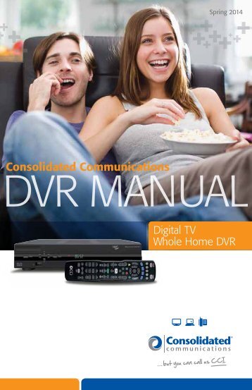 SureWest Whole Home DVR Manual