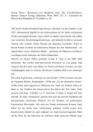Georg Doerr: Rezension von Reinhard Jirgl: Die Unvollendeten ...