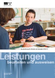 Leistungsbeurteilung und Promotion an der ... - Schule Zeiningen