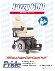 Jazzy 600 - Pride Mobility Products