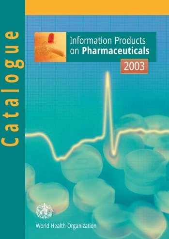 Information Products on Pharmaceuticals - Renouf Publishing Co. Ltd.