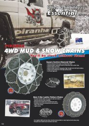 Product Guide - Recovery Gear - Piranha Offroad