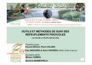 outils et methodes de suivi des repeuplements piscicoles