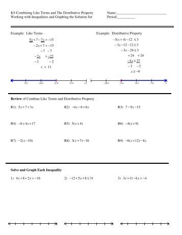 All Worksheets » Combine Like Terms Worksheets  Printable Worksheets Guide for Children and Parents