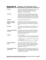 Appendix E Glossary of Technical Terms - Mid County Parkway Project