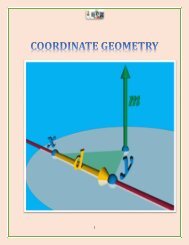 COORDINATE GEOMETRY