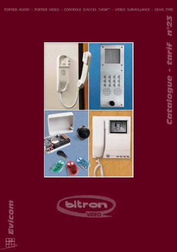 Catalogue Bitron 2003.pdf - Nerim
